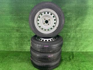 Комплект из 4-х Колесо летнее R14 / 155 / 80 Goodyear Cargo Pro 4x100 штамп. (б/у)