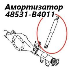 Амортизатор подвески задний Toyota Rush 2006