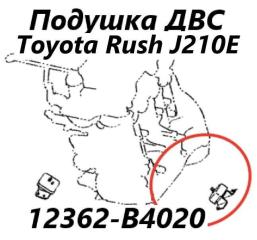 Подушка двигателя левая Toyota Rush 2012