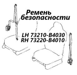 Ремень безопасности передний Toyota Rush 2012 контрактная Ремень безопасности передний Toyota Rush 2012