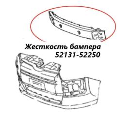Жесткость бампера Toyota Probox 2016 контрактная Жесткость бампера Toyota Probox 2016