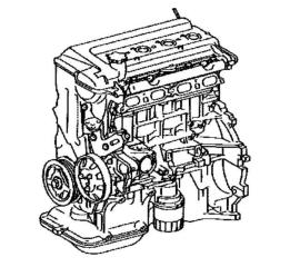 Двигатель Toyota Corolla Axio 2010 контрактная Двигатель Toyota Corolla Axio 2010