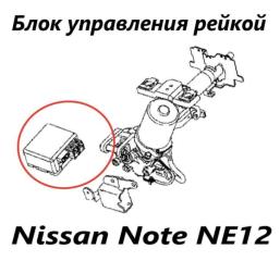 Блок управления рулевой рейкой Nissan Note 2015
