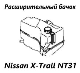 Бачок расширительный Nissan X-Trail 2012