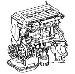 Двигатель Toyota Corolla Fielder 2015 контрактная Двигатель Toyota Corolla Fielder 2015