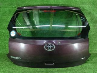Дверь багажника Toyota Passo 2010
