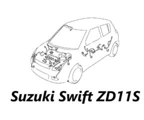 Запчасть проводка моторного отсека Suzuki Swift 2008
