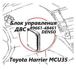Запчасть блок управления двигателем Toyota Harrier 2004
