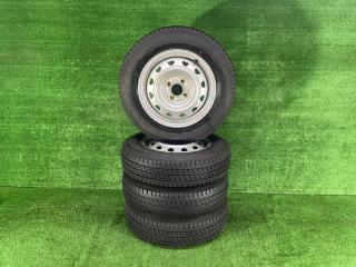 Комплект из 4-х Колесо зимнее R14 / 155 / 80 Bridgestone Blizzak DM-V1 4x100 штамп. 19ET (б/у)