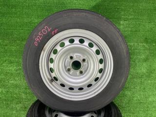 Комплект из 4-х Колесо летнее R13 / 155 / 80 Toyo V-02 4x100 штамп. 19ET (б/у)