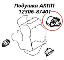 Подушка АКПП Daihatsu Terios Kid 2012