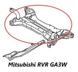 Запчасть балка под двс Mitsubishi RVR 2011