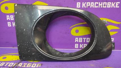 Накладка на бампер передняя левая Nissan Almera 2005