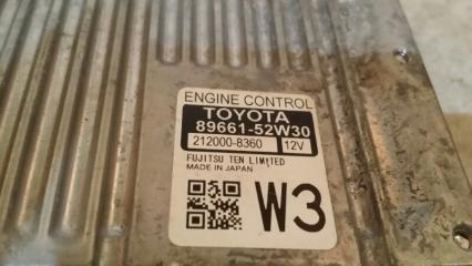 Блок управления efi TOYOTA PORTE NCP141, NCP145, NSP140, NSP141 1NZFE 89661-52W30 3 ракурс