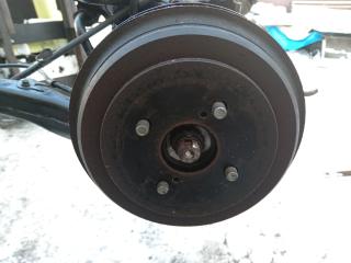 Балка подвески задняя TOYOTA YARIS MXPH15 M15A-FXE 4WD 3 ракурс