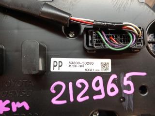 Спидометр TOYOTA AQUA MXPK16 M15A-FXE 83800-5D260 4 ракурс
