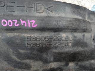 Подкрылок правый передний TOYOTA MARK X GRX130, GRX133, GRX135 53805-22050, 53805-22050 53875-22140 3 ракурс