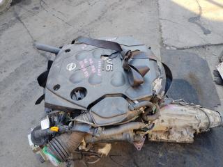 Двигатель NISSAN CEDRIC HY34 VQ30DD VQ30-551876B 3 ракурс