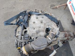 Двигатель NISSAN FUGA Y50 VQ25DE VQ25-273331A 4 ракурс