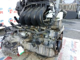Двигатель NISSAN MARCH AK12 CR12DE CR12-073079A 3 ракурс