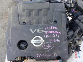 Двигатель NISSAN TEANA J31 VQ23DE VQ23-085766A 4 ракурс