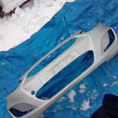 Бампер передний Hyundai Solaris 2010 Б/У Бампер передний Hyundai Solaris 2010