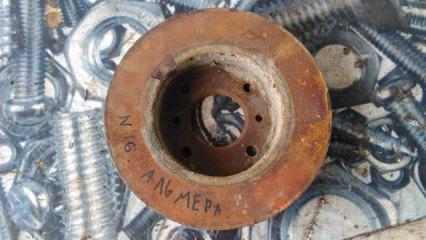 Диск тормозной передний вентилируемый Nissan Almera 2000 Б/У Диск тормозной передний вентилируемый Nissan Almera 2000