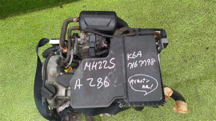 Двигатель SUZUKI WAGON R MH21S K6A VVTI 1 ракурс