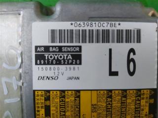 Блок airbag TOYOTA SIENTA NHP170G 89170-52P20 2 ракурс