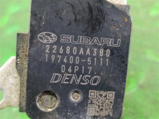 Расходомер воздушный SUBARU OUTBACK BRM FB25 22680AA380 3 ракурс