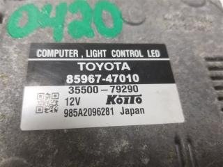 Блок розжига ксенона левый передний LEXUS RX450H GYL15W 2GRFXE 8596747010 3 ракурс