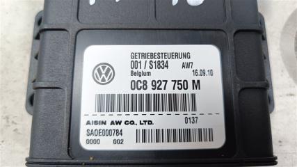 Блок управления акпп AUDI Q7 4L CJTC 0C8927750M 2 ракурс