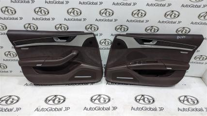 Запчасть Обшивка дверей  передняя AUDI A8 4H2867103F,4H2867104F Контрактный Год: 2011   Пара. Сняты с контрактного авто, без пробега по России. Товар оценивайте по фото.