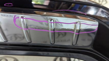 Бампер задний Volkswagen TOUAREG NF 7P CGRA 7P6807417 4 ракурс