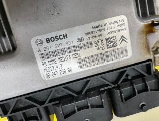 Блок управления efi Citroen C4 B7 EP6CDT 1.6 9804723880 5 ракурс