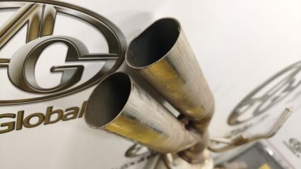 Глушитель Volkswagen Touareg 7L BHK 7L9253609F 2 ракурс