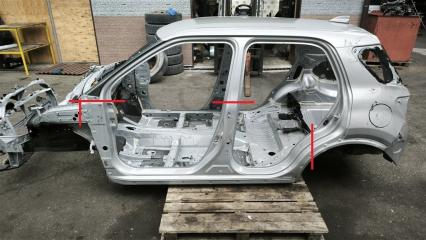 Порог левый TOYOTA RAIZE A202A WAVEX 61412B1170 3 ракурс
