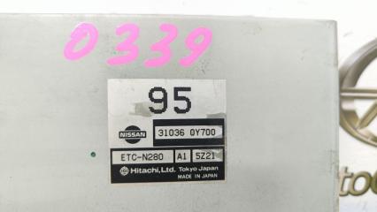 Блок управления акпп NISSAN SAFARI WRGY60 TD42 310360Y700 3 ракурс