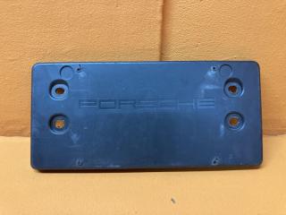 Рамка номерного знака передняя Porsche Cayenne 2014