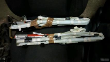 Запчасть airbag шторки боковые подушки mazda 3 2007