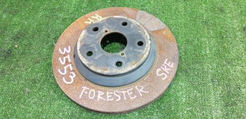Тормозной диск задний правый SUBARU FORESTER 2019 контрактная Тормозной диск задний правый SUBARU FORESTER 2019