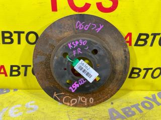 Запчасть диск тормозной передний Toyota Vitz