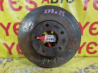 Диск тормозной передний Mazda Axela 2003-2009
