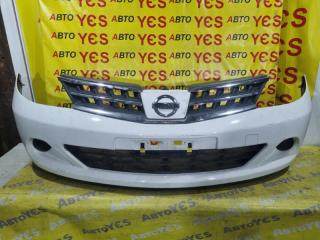 Запчасть бампер передний Nissan Tiida 2008-2012