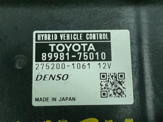 Блок управления efi TOYOTA SAI AZK10 2AZFXE 89981-75010 3 ракурс