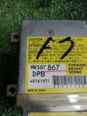 Блок управления airbag MITSUBISHI AIRTREK CU4W 4G64 MR587867 4 ракурс