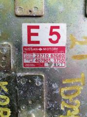 Блок управления efi NISSAN TERRANO WBYD21 TD27T 23710-63G60 3 ракурс