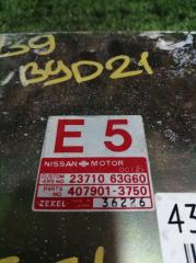 Блок управления efi NISSAN TERRANO WBYD21 TD27T 23710-63G60 3 ракурс