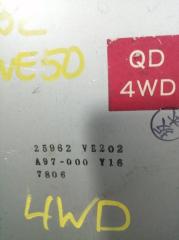 Блок управления 4wd NISSAN ELGRAND AVWE50 QD32ETI 25962-VE202 4 ракурс