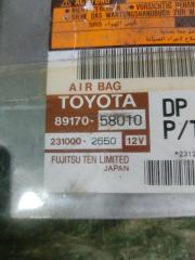 Блок управления airbag TOYOTA ALPHARD MNH15W 1MZFE 89170-58010 2 ракурс